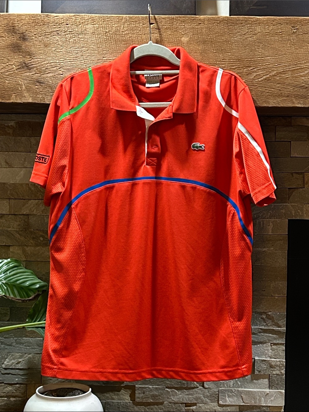 LACOSTE Sport Men’s Paris Roland Garros Ultra-dry Polo Tennis Shirt 2014